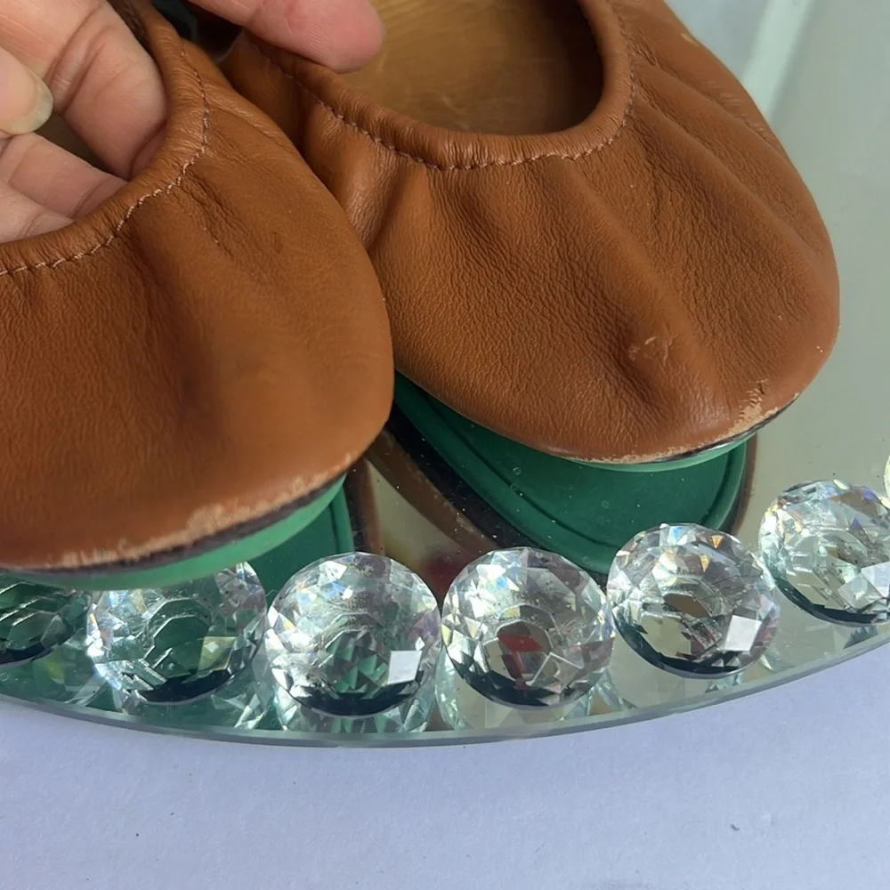 Tieks Chestnut Leather Ballet Flats size 9 - Picture 9 of 9